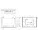 TOUCH PANEL SIMATIC KTP1200 BASIC 12 INCH , 65536 COLORS, PROFINET  6AV2123-2MB03-0AX0. Poza 2458
